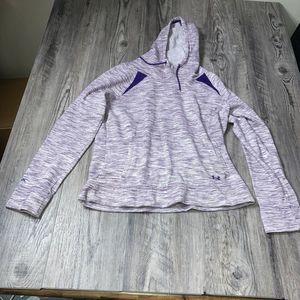 Under Armour Womens Med Heat Cold Gear Loose Compression Gym Sweatshirt  Hoodie